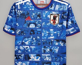 Japan anime special edition retro football jersey