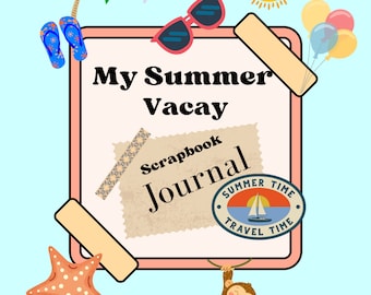 My Summer Blast Scrapbook Journal