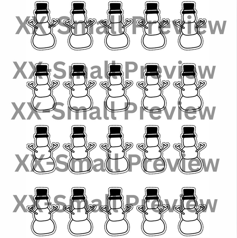 Snowman Cutout Templates Winter Crafts, Classroom Projects (PDF
