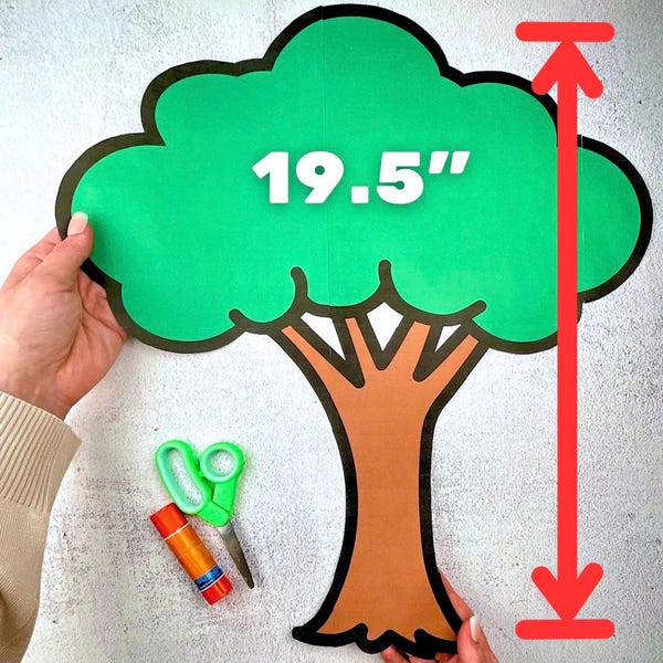 Tree Template For Display Classroom Tree Display - Etsy UK