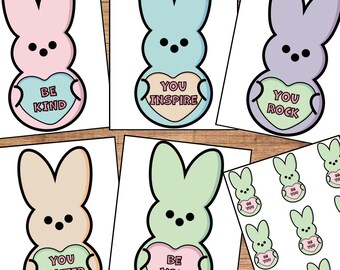 Pastel Peeps Affirmation Posters: Classroom Decor (Printable)