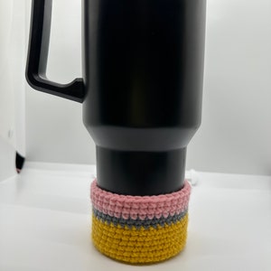 Crochet Tumbler Boot Teacher Gift