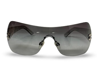 Vintage 2000s Y2K Genuine Unisex Black Tinted D&G Sunglasses