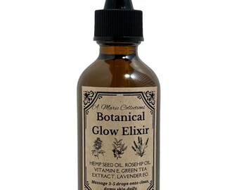Botanical Glow Elixir- Organic All Natural Facial Oil