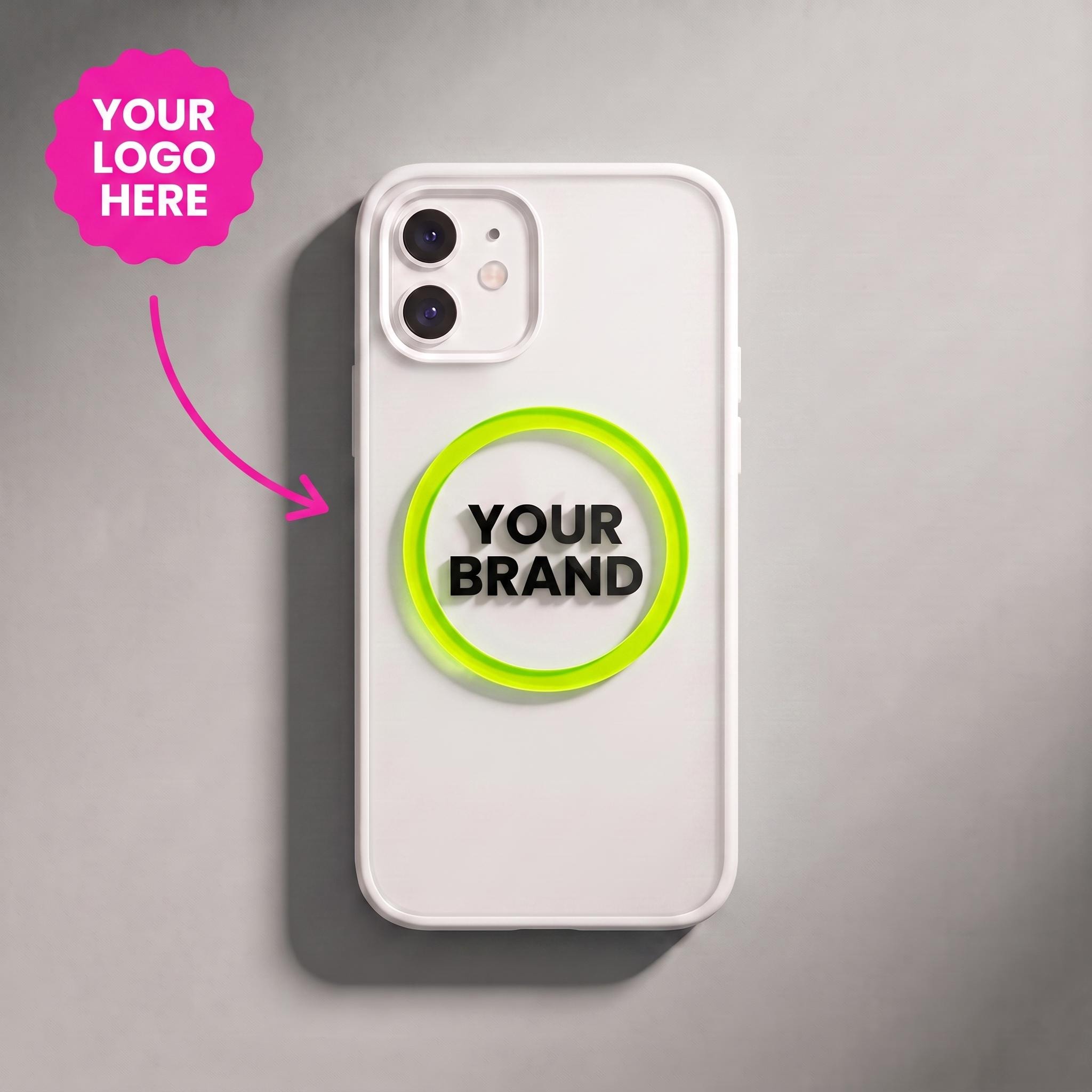 Ovr Reported Custom 3D Raised Logo Phone Case | Branded Corporate Gifts, iPhone ...
