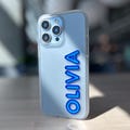 Custom Phone Case, Your Name, Logo, or Design on a Stylish Matte Cover product logo