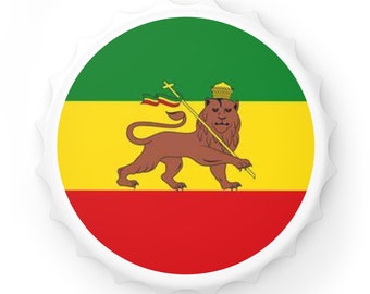 Lion of Judah - Rasta - Rastafarian - Ethiopia - Bottle Opener
