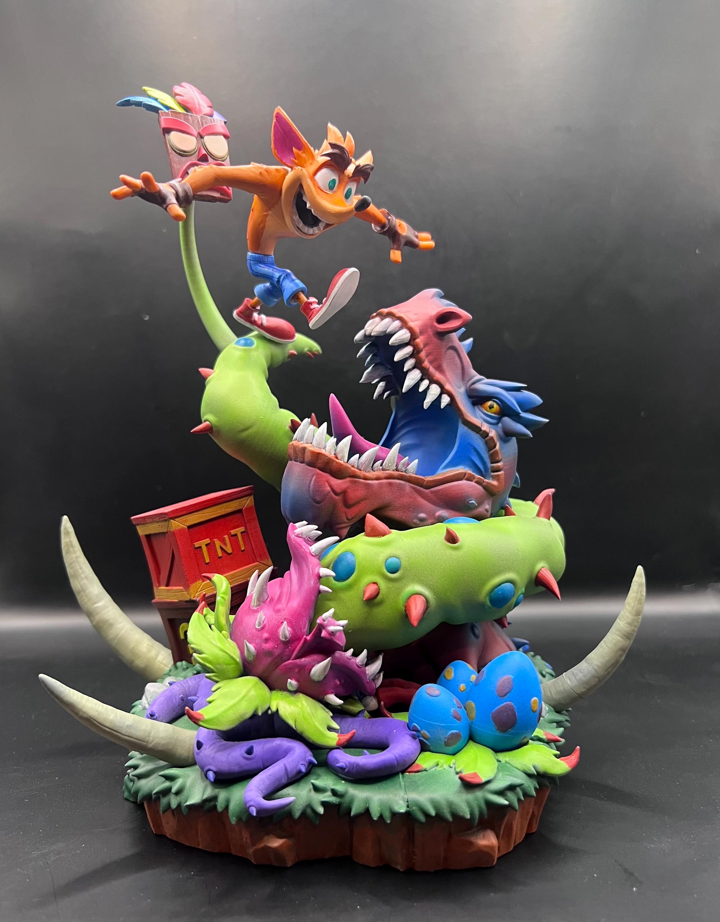 クラッシュ バンディクー ココ アクション フィギュア 2体セット クラッシュ・バンディクー フィギュア 2体セット クラッシュ