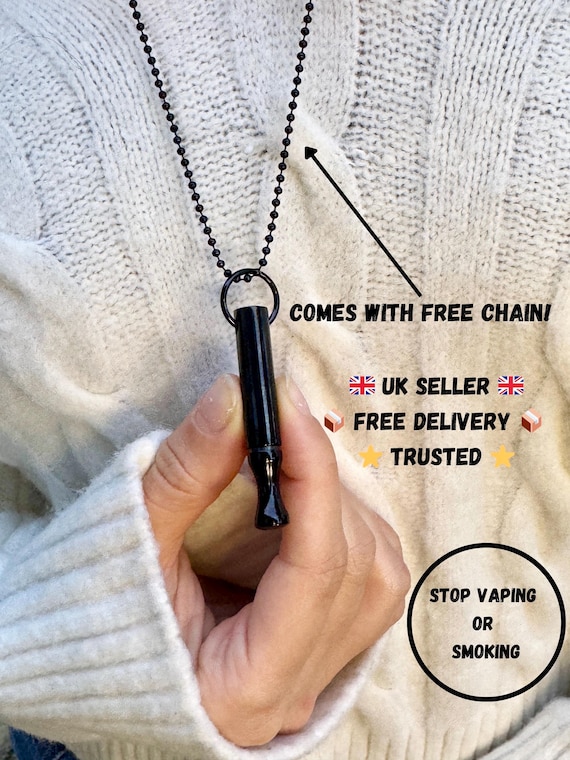 vape necklace with flavour Breathing Necklace for Anxiety & Stress Stop Smoking Vaping Aid - a  Breathlace for Calm and Focus
