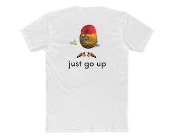just go up backside t-shirt