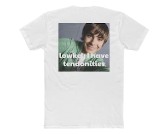 zac efron has tendonitis backside t-thirt