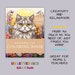 Cat Coloring Book Printable Pdf File Adorable Cats Coloring Pages for ...