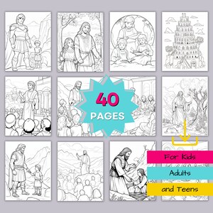 Digital Download Printable Bible Activity Kids Bible Lesson New ...