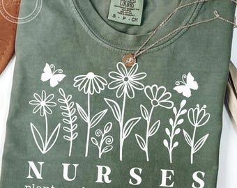 Nurses Plant Seeds That Grow Forever SVG, PNG, Nurse, Svg
