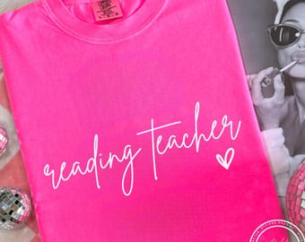 Reading Teacher SVG, PNG