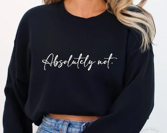 Absolutely Not SVG, PNG