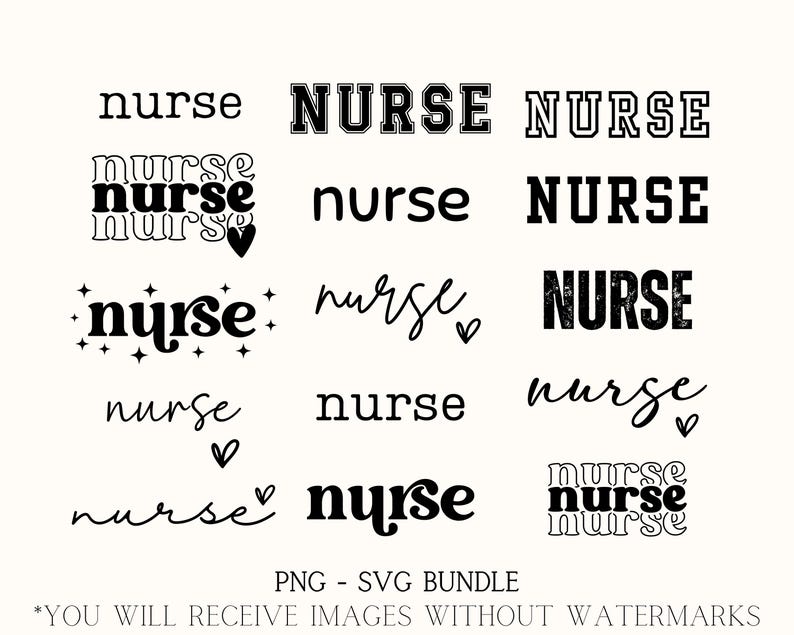 Infirmière SVG, PNG, 15 modèles image 3