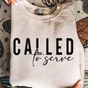 Called To Serve SVG, PNG