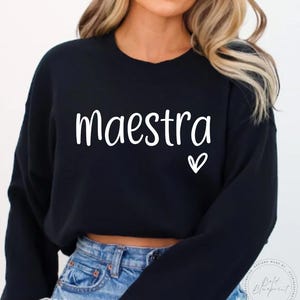 Maestra SVG, PNG, Heart, Maestra Png, Maestra, Svg Files For Cricut, Sublimation Design, Tshirt Design, Svg, Laser Cut Files, Digital
