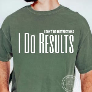 Funny Dad SVG: I Don&#39;t Do Instructions, Father&#39;s Day Design (PNG, SVG Digital Download