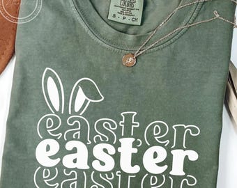 Easter SVG, PNG, Easter, Bunny, Easter Cricut, Easter Sublimation, Jesus, Faith Svg, Easter Gifts, Stacked, Svg Files For Cricut, Digital