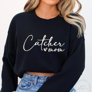 Catcher Mom SVG, PNG, Catcher, Mom, Baseball, Softball, Heart, Catcher Shirt, Catcher Mom, Sublimation Designs, Svg Files For Cricut, Svg
