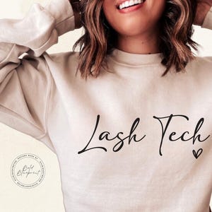 Lash Tech SVG, PNG, Lash Tech, Heart, Lash, Technician, Svg
