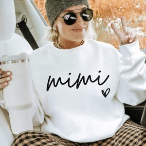 Mimi SVG, PNG, Mimi Sweatshirt, Mimi Gift, Mimi, Mimi Cricut, Mimi Sublimation, Digital Download, Sublimation Designs, Laser Cut Files, Svg
