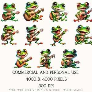 Grenouilles mignonnes jouant de la guitare, PNG, Clipart grenouille, Sublimation de grenouille grenouille Png, grenouille de dessin animé, amateurs de grenouille, guitare, cadeau grenouille, dessins de sublimation