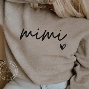 Mimi SVG, PNG, Mimi Sweatshirt, Mimi Gift, Mimi, Mimi Cricut, Mimi ...