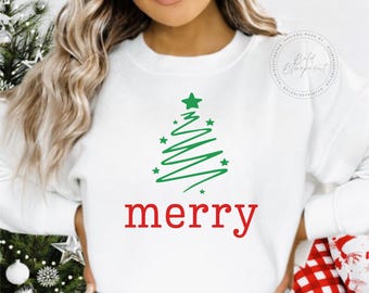 Christmas Tree SVG PNG, 4 versions, Sparkle, Tis The Season Svg, Retro, Christmas Mug Svg, Holly Svg