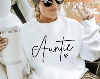 Auntie SVG, PNG, 15 Designs, Bundle