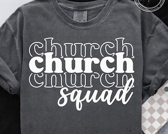 Church Squad SVG, PNG
