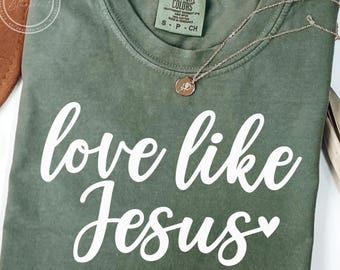 Love Like Jesus, SVG, PNG