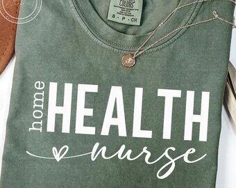 Home Health Nurse SVG, PNG, Nurse Shirt, Heart, Home Health, Nurse Shirt Svg, Registered, Nurse, Nurse Clipart, Home Health Nurse Png, Svg