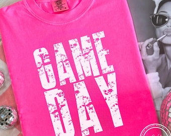 Game Day SVG, PNG, 5 Colors, Bundle