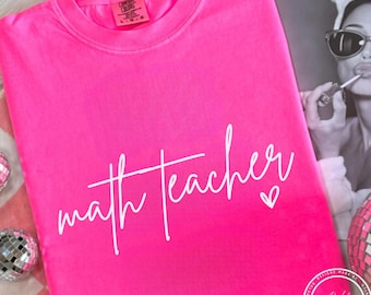 Math Teacher SVG, PNG