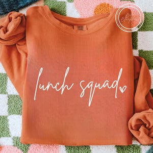 Lunch Squad SVG, PNG