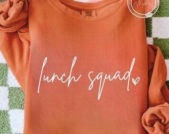 Lunch Squad SVG, PNG