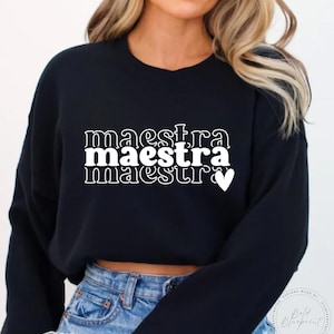 Maestra SVG, PNG, Heart, Maestra Png, Maestra, Svg Files For Cricut, Sublimation, Tshirt Designs, Svg, Stacked Svg, Laser Cut Files, Digital