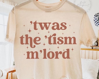 Twas The Tism MLord SVG, PNG, 4 Colors