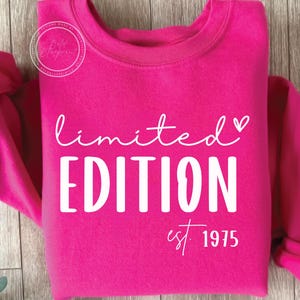 Custom, Personalized, Limited Edition SVG, PNG, Est, Limited Edition, Limited Edition Png, Svg