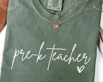 Pre K Teacher SVG, PNG, Pre K