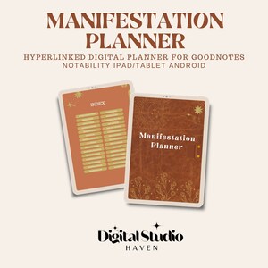 Manifestation Planner Digital Manifesting Journal Guided Journal Affirmation Journal Planner Digital Journal for Manifesting Shadow Work