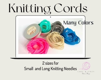 Cordones de tejido para sujetar puntos. Cable hueco para sujetar puntos. Cordones de tejido de tamaño universal: uno de 60 pulgadas y dos de 30 pulgadas.