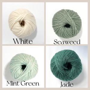 Snefnug By CaMaRose Merino Alpaca Cotton Airy And Plump Yarn Worsted Weight Super Soft Yarn Gift Idea Perfect For Cardigans And Sweaters Available in many Colors