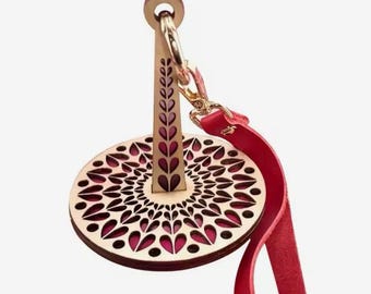 Soporte portátil para hilo, para colgar en la muñeca, de madera, para ovillos de hilo, para girar, para la muñeca, idea de regalo para tejedores y crocheteros.