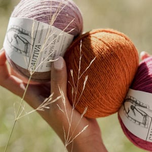 Cautiva by Wooldreamers Fingering Sport Same Spanish Wool Like Mota Yarn In a Lighter Weight Gift Idea for Her Crochet Blanket Knit Sweater