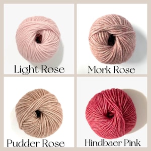Snefnug By CaMaRose Merino Alpaca Cotton Airy And Plump Yarn Worsted Weight Super Soft Yarn Gift Idea Perfect For Cardigans And Sweaters Available in many Colors