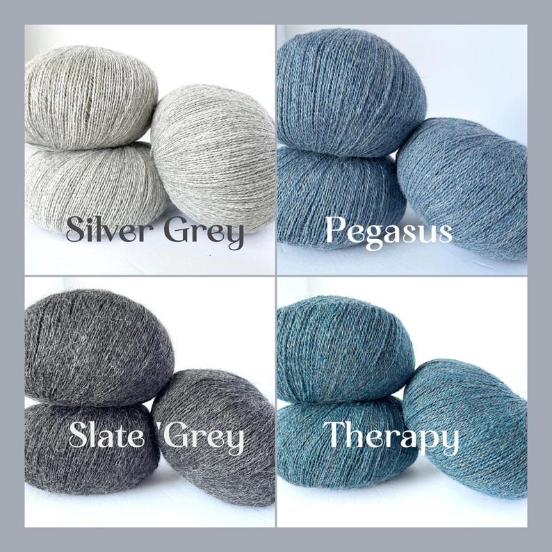 Titicaca by Holst Garn Alpaca Lace Fluffy Soft Yarn for Light Shawls